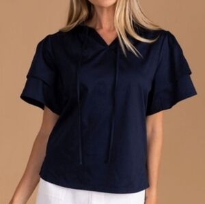 S'edge Poplin Sally Top